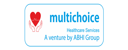 Logo of Multichoice and Healthcare, A Venture by Abhi Group