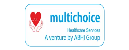 Logo of Multichoice and Healthcare, A Venture by Abhi Group